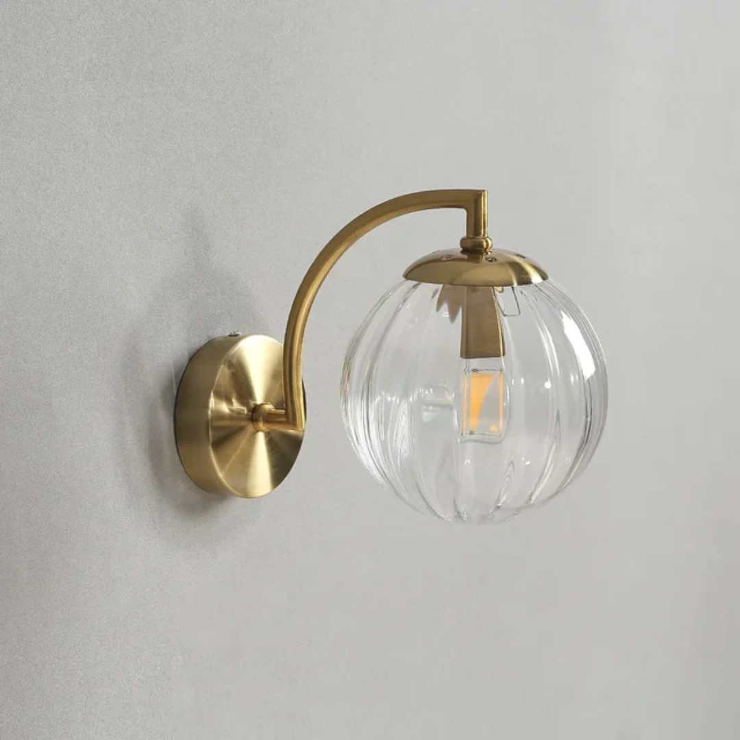 Dreva - LED-Wandleuchte aus Glas für den Innenbereich