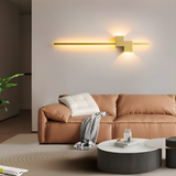 Trixon | LED-Wandleuchte, Minimalistisch, Aluminium, Warmweiß