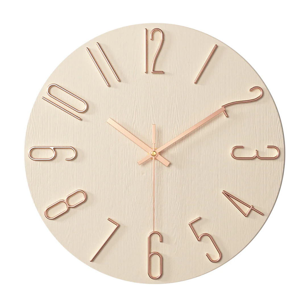 Aurora – Moderne Wanduhr fürs Wohnzimmer