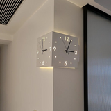 DualEdge - Moderne Wanduhr