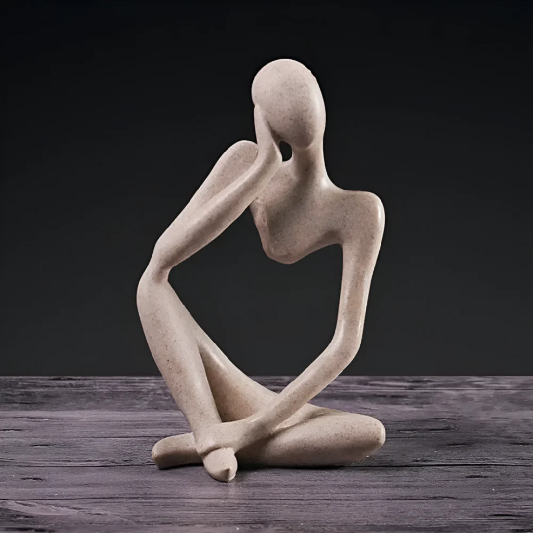 Vorsa – Abstrakte Denker-Skulptur