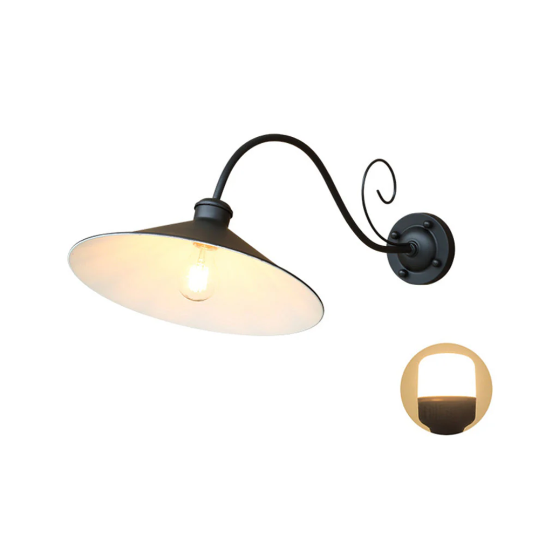 Rayen - Vintage Wandleuchte für den Außenbereich