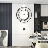 NordicTime – Metall Wanduhr