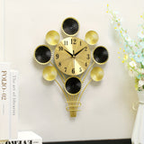 HomeStyle - Metall Wanduhr