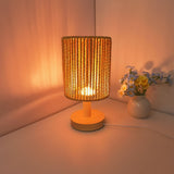 BarrelGlow - Holz Tischlampe