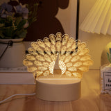 LumiPauw - Pfau LED Lampe