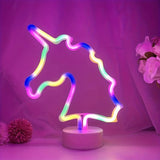 UnicornGlow - Neon Einhorn Lampe