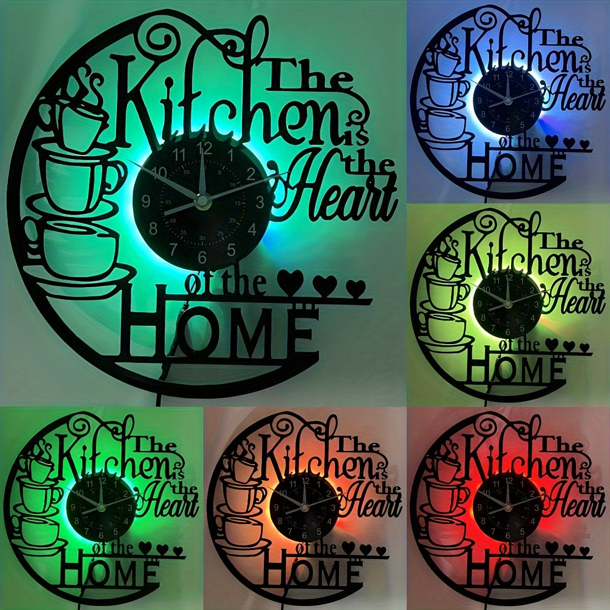 VinylTime - Vinyl Wanduhr