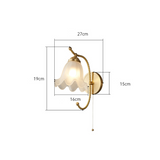 MaisonLumière – Retro Glas Wandleuchte