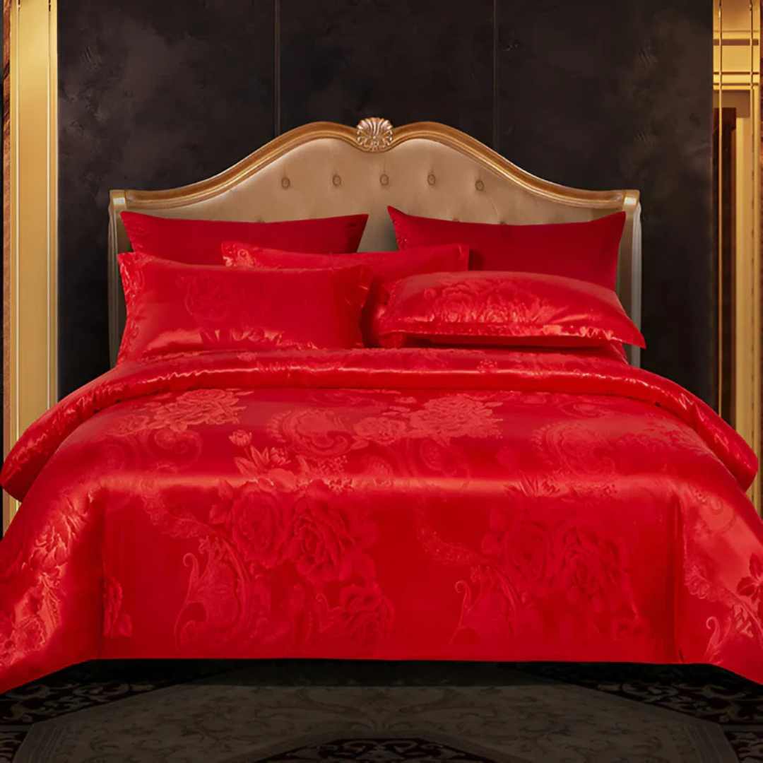 Satin - Luxus Bettwäsche Set
