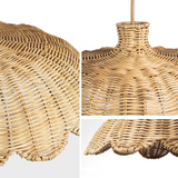 BohoLuxe – Rattan Hängelampe