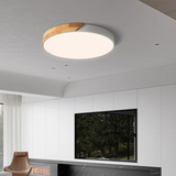 Delos - Skandinavische LED-Deckenlampe aus Holz
