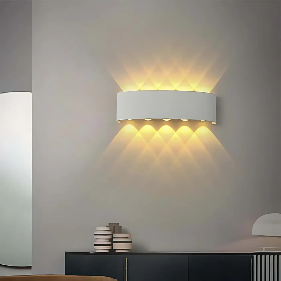 Stralix - LED-Wandlampe für Innen- und Außenbereich