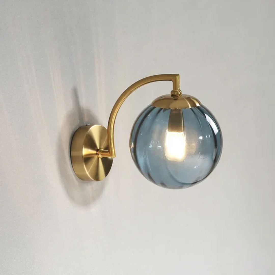 Dreva - LED-Wandleuchte aus Glas für den Innenbereich