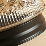 Luminexa – Deckenlampe aus Rippenglas