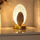 FeatherLamp - Pfauen Tischlampe