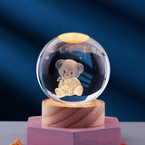 CrystalGlow – 3D Nachtlampe
