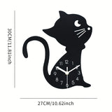 ModernaPaw - Katzen Wanduhr