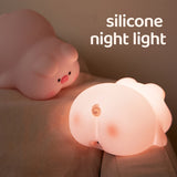 PiggyGlow - Silikon Nachtlampe