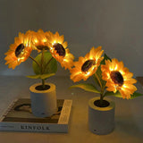 FloraGlow - Blumentischlampe  Beschreibung: