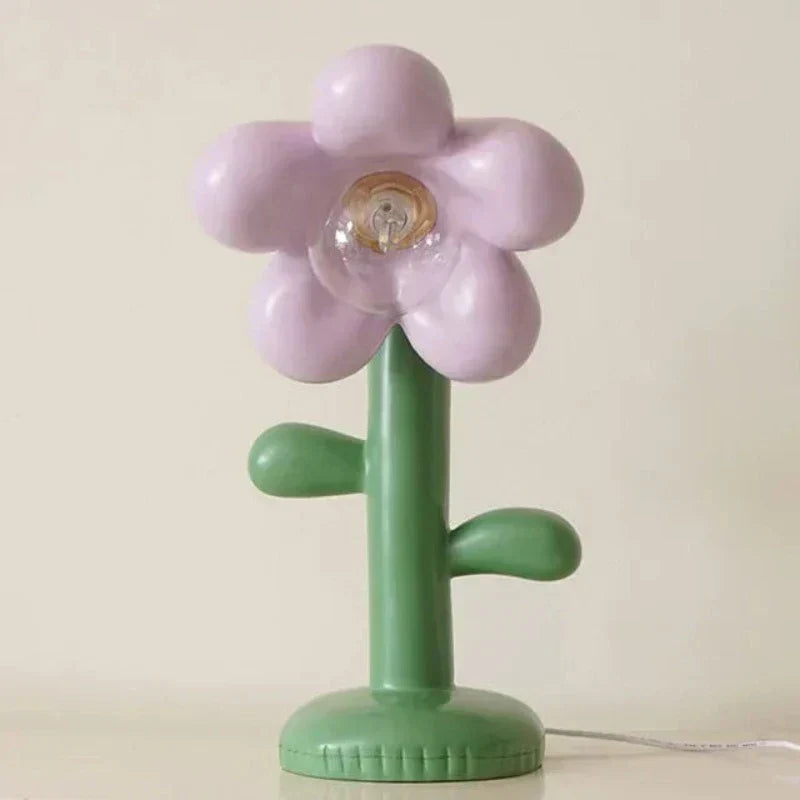 FloraGlow – LED Tischlampe