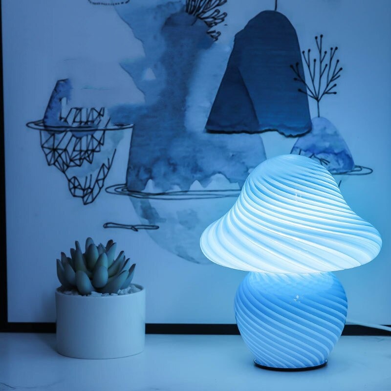 FungiGlow - Glastischlampe