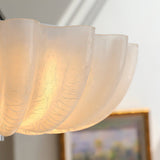 Luminoir – Weiße Glaskronleuchte