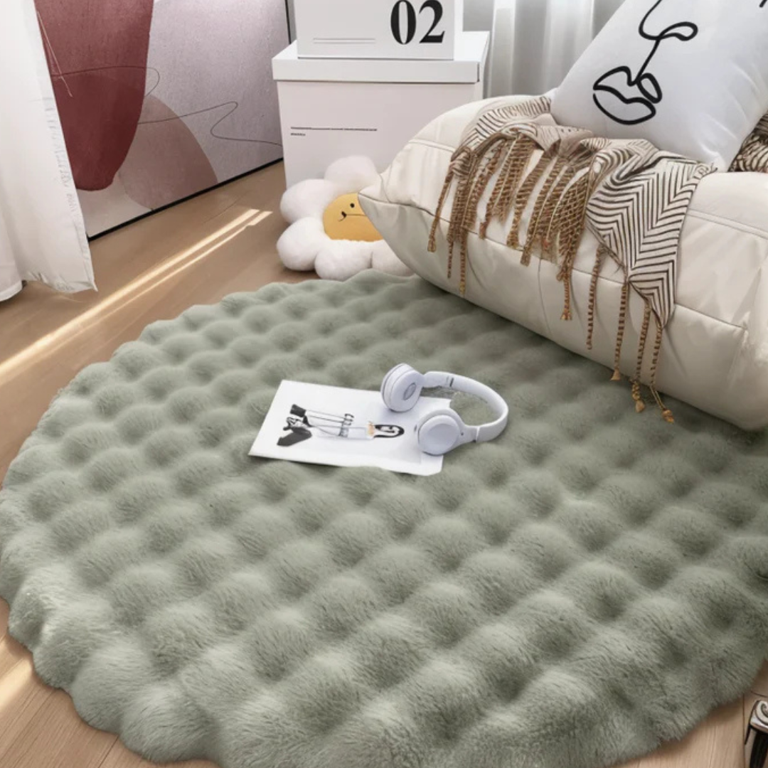 Cush - Runder Fleece Teppich