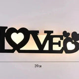 LetterGlow – LED-Wandlampe mit Buchstaben