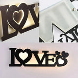 LetterGlow – LED-Wandlampe mit Buchstaben