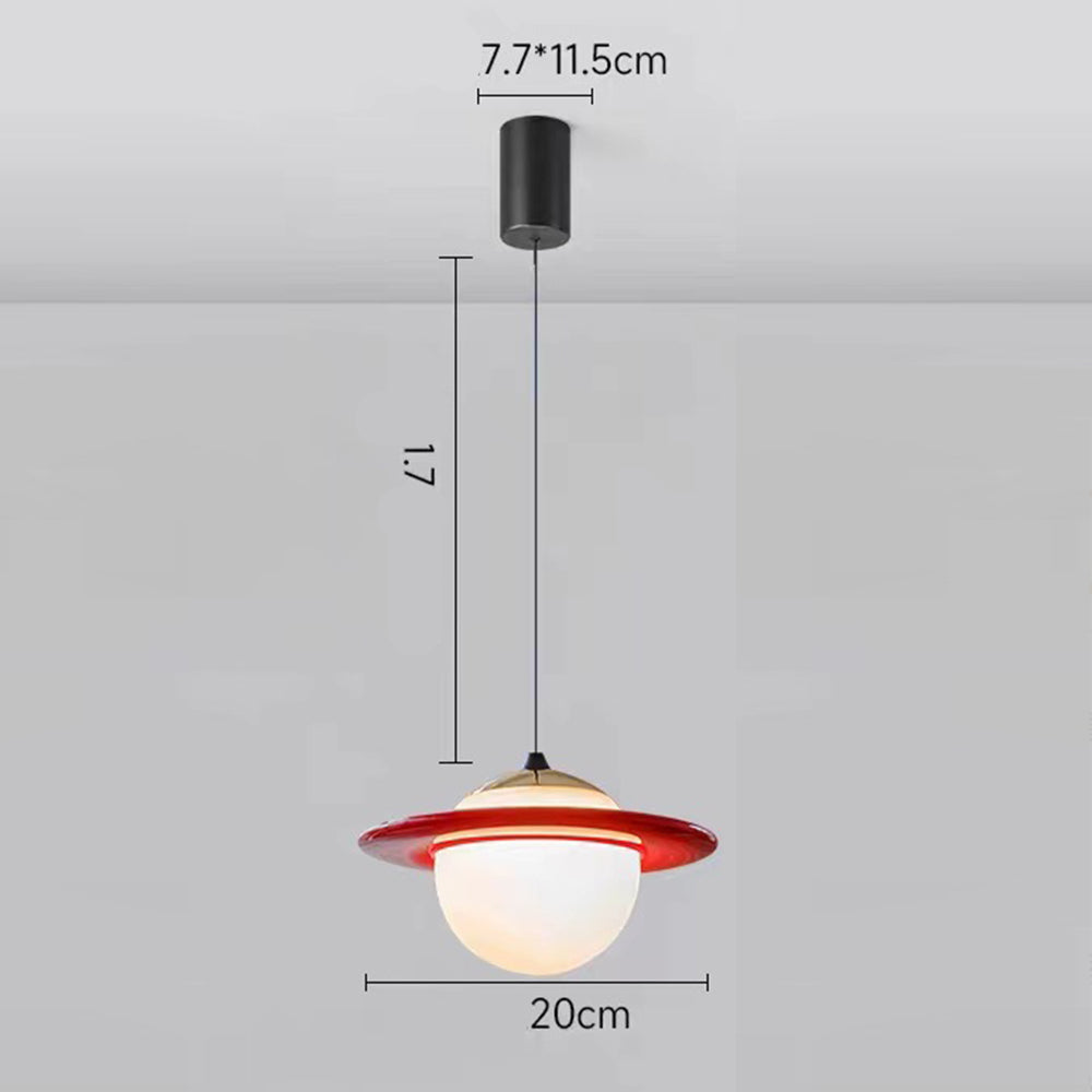 Luminoir – Planet Glas Pendelleuchte
