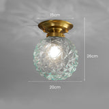 Lumiva - Glas Deckenlampe