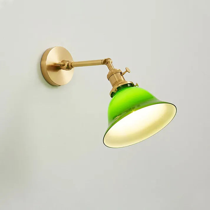 VintageGreen – Verstellbare Wandleuchte