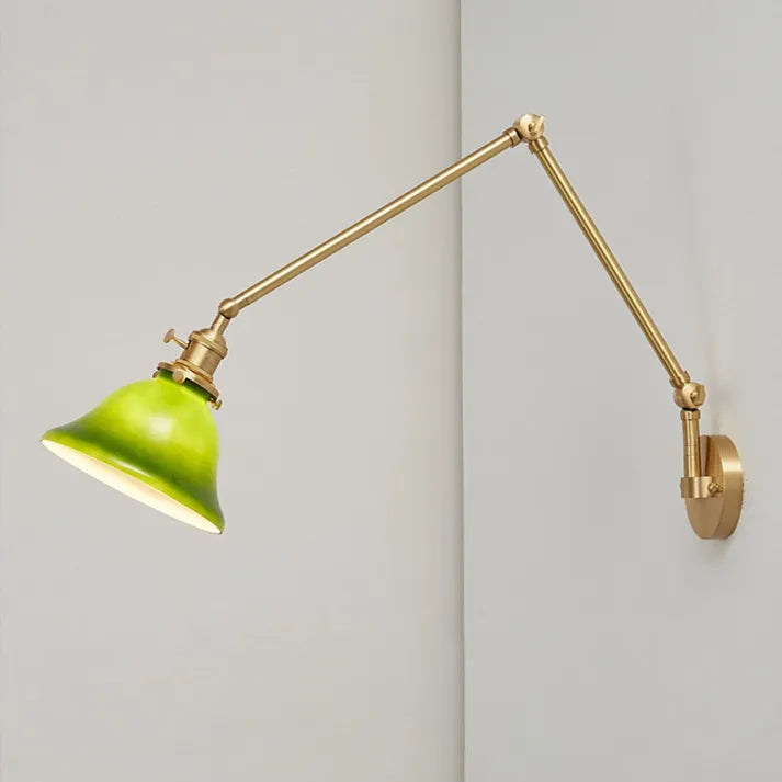 VintageGreen – Verstellbare Wandleuchte