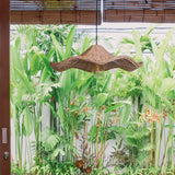BohoAura – Rattan Hängelampe