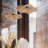 BohoAura – Rattan Hängelampe