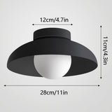 ModernGlow – Metall Deckenleuchte Flur