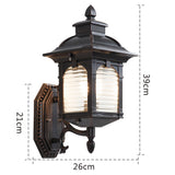 LumièreLux – Außenwandleuchte Schwarz