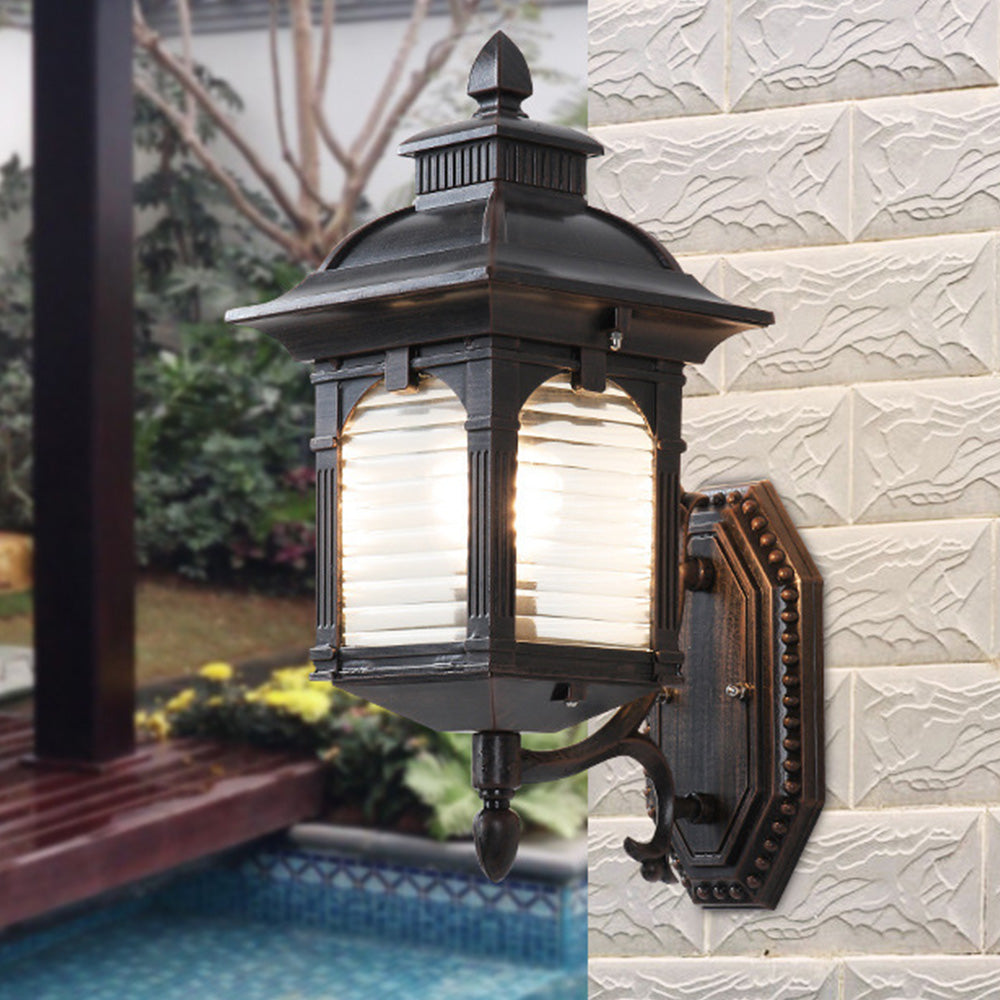 LumièreLux – Außenwandleuchte Schwarz