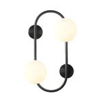LuminoSphere - Messing-Wandleuchte