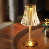 GoldenNest - Kristall Tischlampe