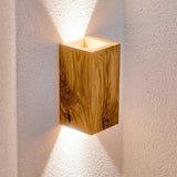 NordicGlow – Holz Wandleuchte