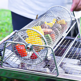 GrillMeester - Drehbarer Spießkorb