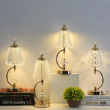 SparkleLume - Vintage Kristalllampe