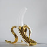 Bananenblatt – Elegante Tischlampe
