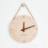 SimpleWood - Holz Wanduhr