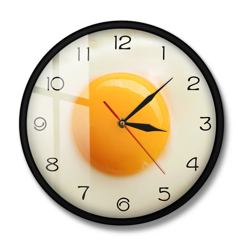 SunnySide - Eier Wanduhr