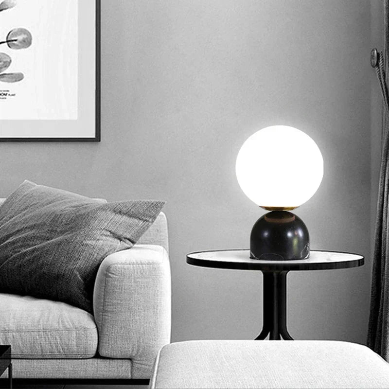MarbleLume - Marmor Tischlampe