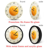 SunnySide - Eier Wanduhr
