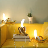 Bananenblatt – Elegante Tischlampe